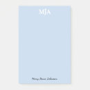 Suche nach hellblau post it Monogramm