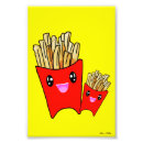 Suche nach kawaii food poster Pommes frites