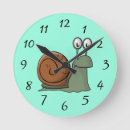 Suche nach schnecke wanduhren Cartoon