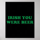 Suche nach irisches bier poster Kleeblätter