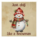 Suche nach chillen poster Schneemann