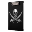 Suche nach piraten klemmbrett Schädel und knochen