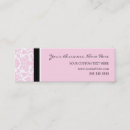 Suche nach rosa damaste visitenkarten Elegant