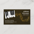 Suche nach musiknoten visitenkarten Band