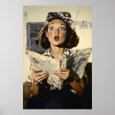 Suche nach überraschung poster Vintag