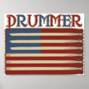 Suche nach drummer poster Vintag