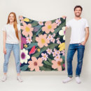 Suche nach blumen fleecedecke Für sie/ihn