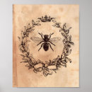 Suche nach honeybee poster Vintag