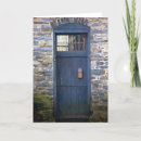 Suche nach blaue tür karten Vintag