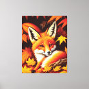 Suche nach red fox kunst poster Vintag