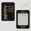 Suche nach osteopath visitenkarten Wirbelsäule