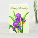 Suche nach iris blumen karten Lila