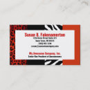 Suche nach niedlicher zebra visitenkarten Tierdruck