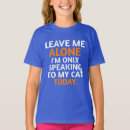 Suche nach allein tshirts Katze
