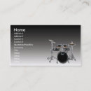 Suche nach trommeln visitenkarten Drum