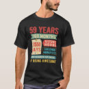 Suche nach 59 geburtstag tshirts Jahren