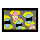 Suche nach ostereier poster Abstrakt