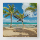 Suche nach tropischer strand wanduhren Landschaft