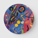 Suche nach kandinsky wanduhren Abstrakt