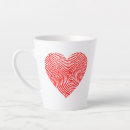 Suche nach fingerabdruck tassen Herz