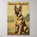 Suche nach schäferhund poster Vintage