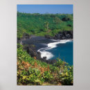 Suche nach black sand beach poster Maui