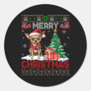 Suche nach dog lover aufkleber Dabbing santa claus