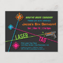 Suche nach laser tag party einladungen Jungen