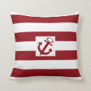 Suche nach roter anker kissen Streifen