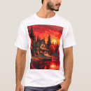 Suche nach hütte tshirts Sonnenuntergang