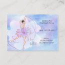 Suche nach dance visitenkarten Ballerina
