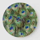 Suche nach grüner pfau wanduhren Federn