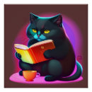 Suche nach liest poster Katze