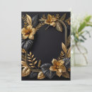 Suche nach blumen hochzeits karten Gold