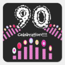 Suche nach 90 geburtstags party aufkleber Rosa