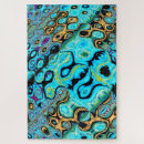 Suche nach blaue wellen puzzle Aquamarin