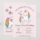 Suche nach niedlicher unicorn einladungen Einhorn party