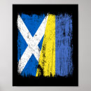 Suche nach schottland flagge poster Blau