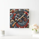 Suche nach kampfflugzeuge wanduhren Feuerwehrmann