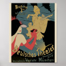 Suche nach kabarett poster Vintag