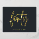 Suche nach 40 geburtstag postkarten Vierzig