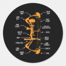 Suche nach bogenjagd aufkleber Pfeil