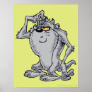 Suche nach looney toons charakter poster Taz