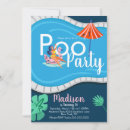 Suche nach erwachsenes pool party einladungen Blau