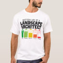 Suche nach landschaftsarchitekt tshirts Lustig