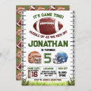 Suche nach football birthday einladungen Kindergeburtstag