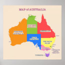 Suche nach karte von australien poster Farbig