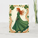 Suche nach irische frau karten Shamrocks