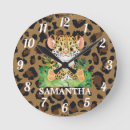 Suche nach wildtiere wanduhren Leopard