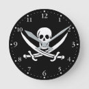 Suche nach schwerter wanduhren Piratenflagge